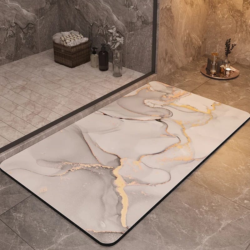 Non-Slip Luxury Bath Mat - size comparison