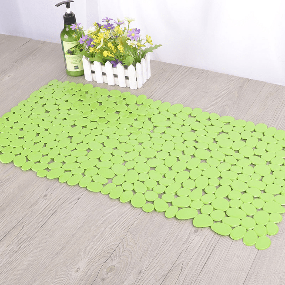 Non-Slip Plastic Pebbles Bath Mat