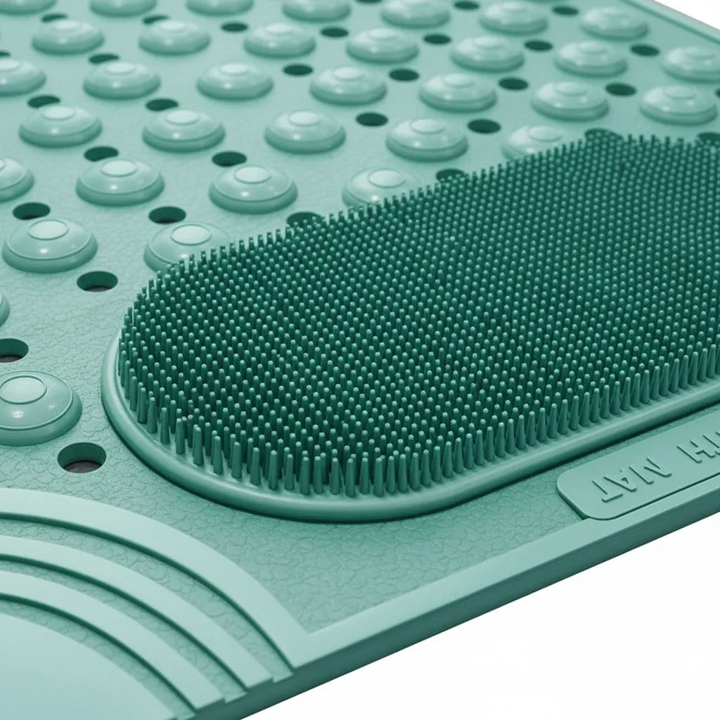 Non-Slip Rectangular Shower Mat