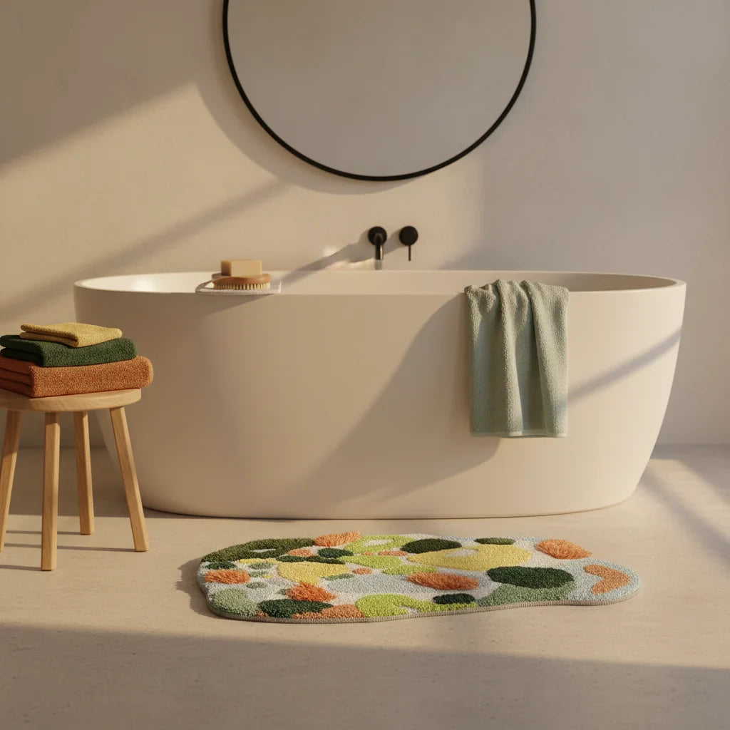 Original Bath Mat - size comparison