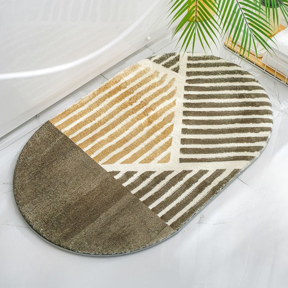 Oval Bath Mat