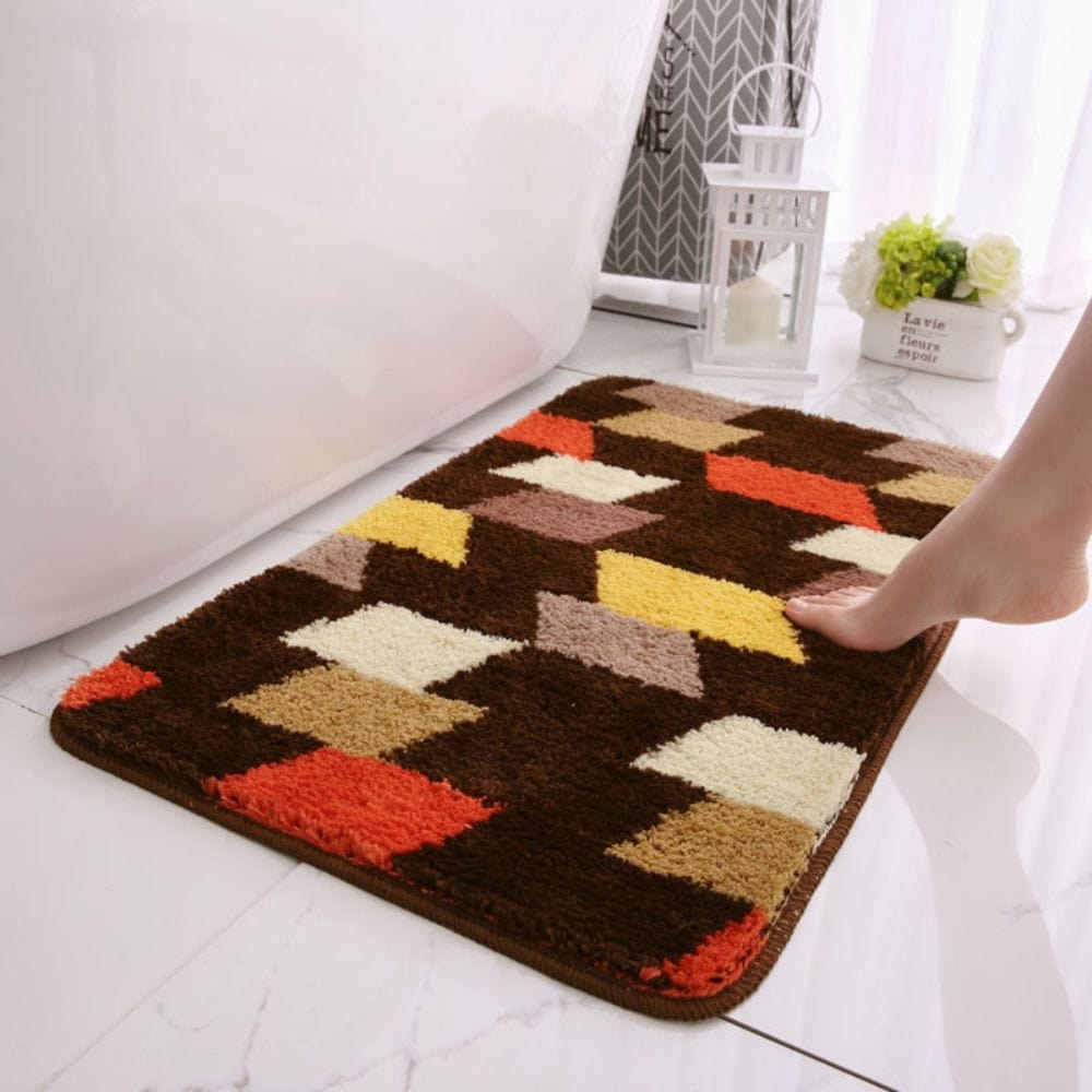 Pattern Bath Mat - lifestyle photo