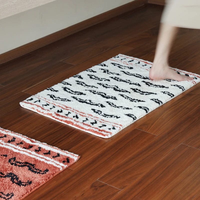 Pattern Tiger Bath Mat