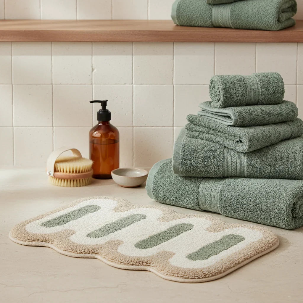 Small Shape Originale Bathroom Rug