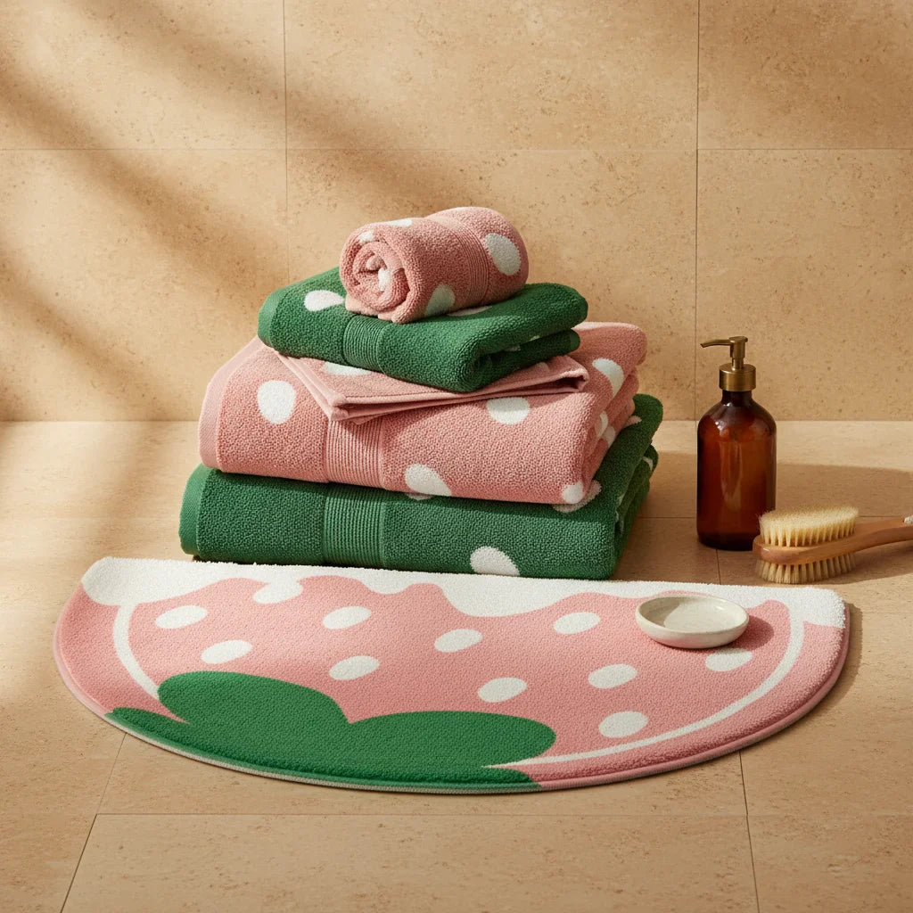 Pink Pale Bath Mat - view 11