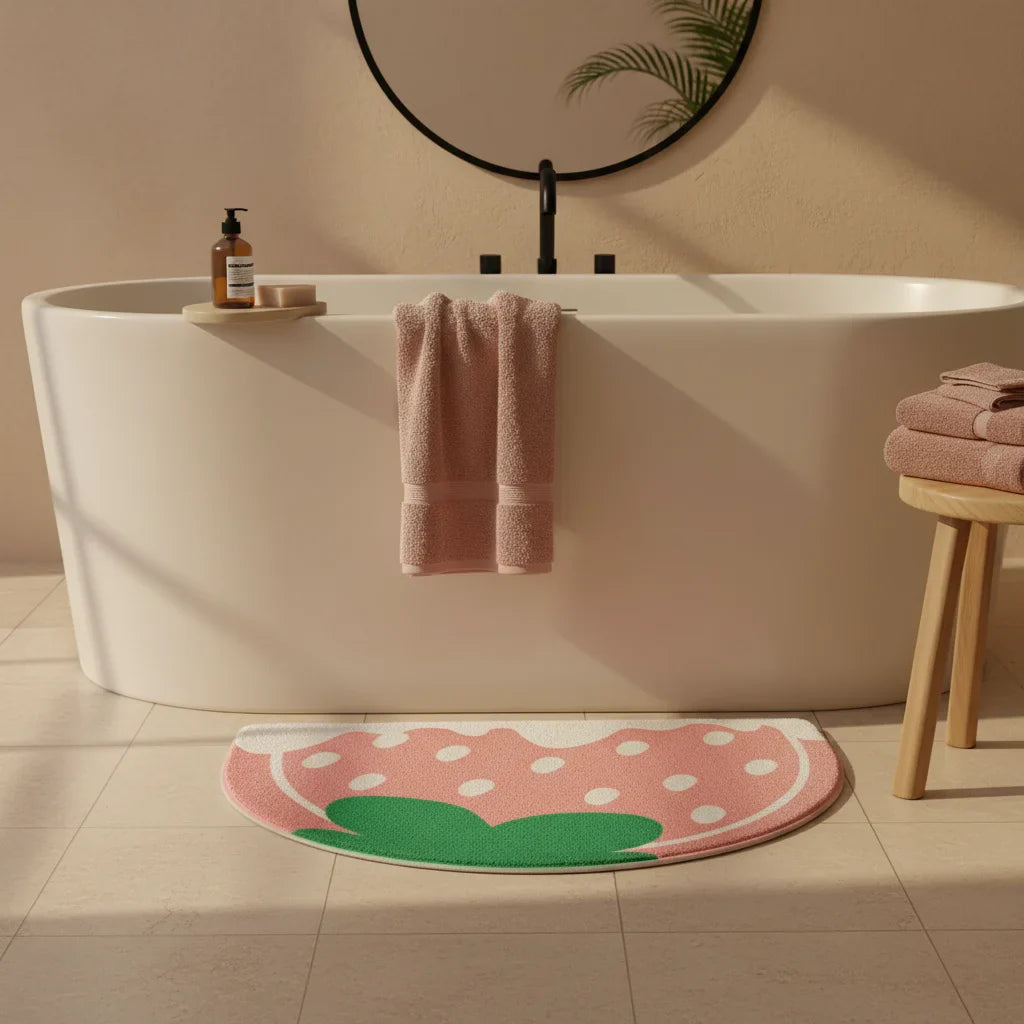 Pink Pale Bath Mat - view 12