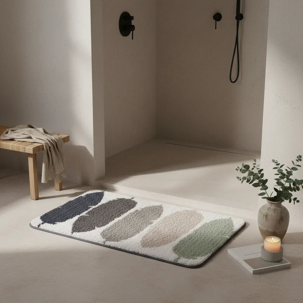 Plume Bath Mat - lifestyle photo