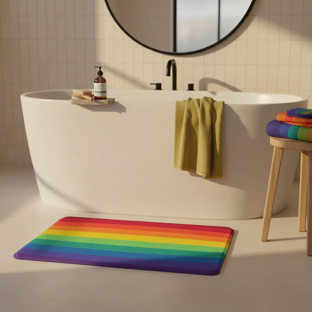 Rainbow Bath Mat - view 11
