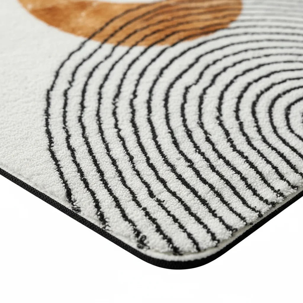 Rectangular Bathroom Rug - bathroom setting