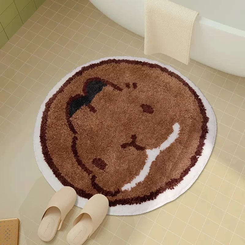 Round Bath Mat - lifestyle photo