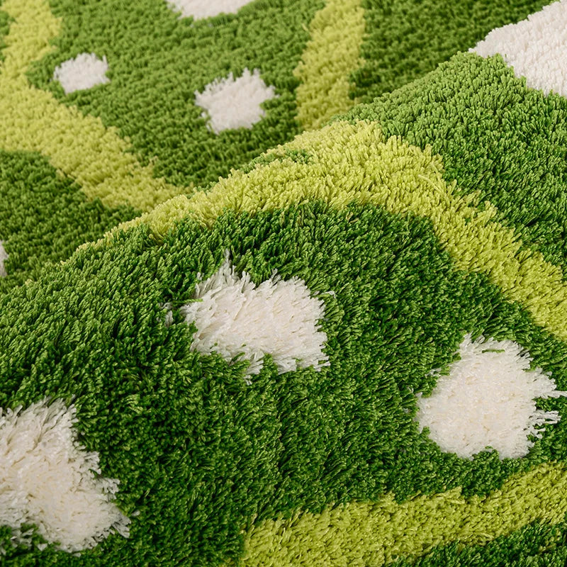 Shape Leaf Bath Mat - color variations