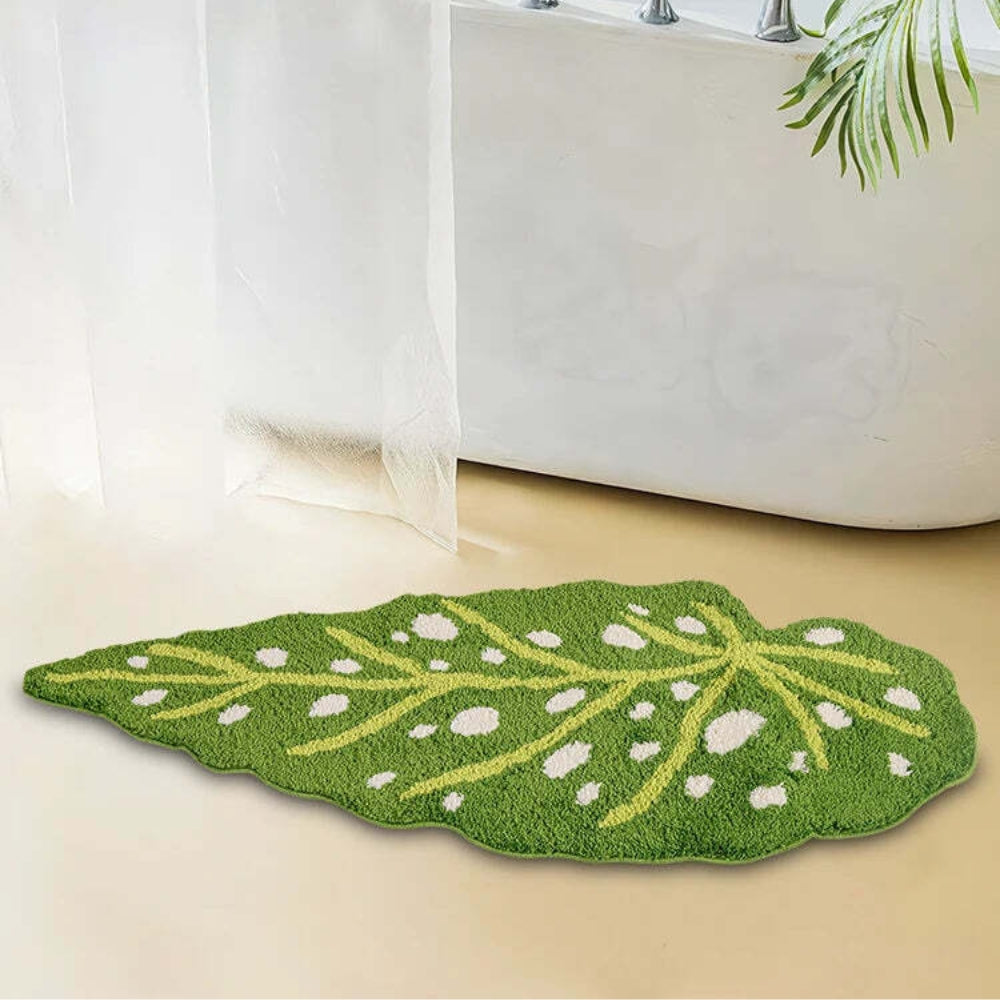 Shape Leaf Bath Mat - product detail