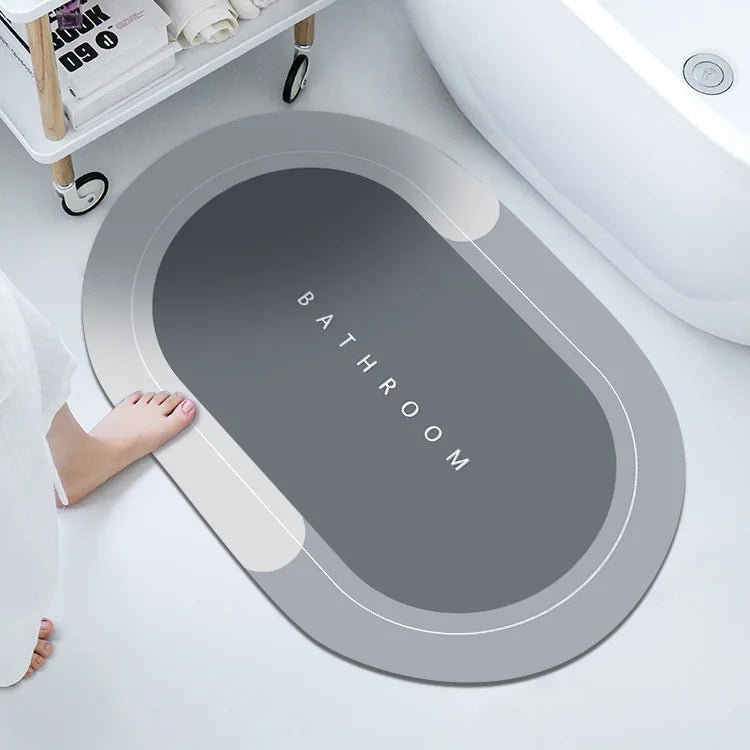 Slipsheild Bathroom Rug - lifestyle photo