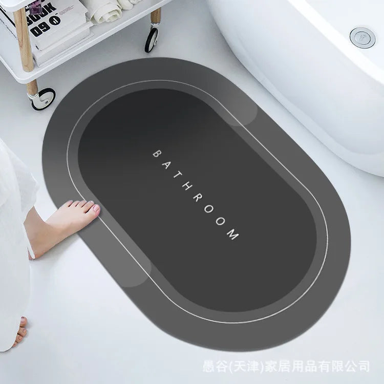 Slipsheild Bathroom Rug - size comparison