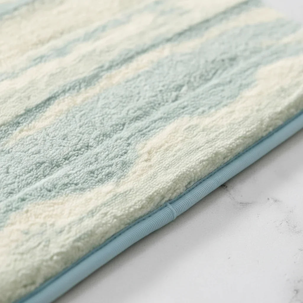 Sol Bathroom Rug - bathroom setting