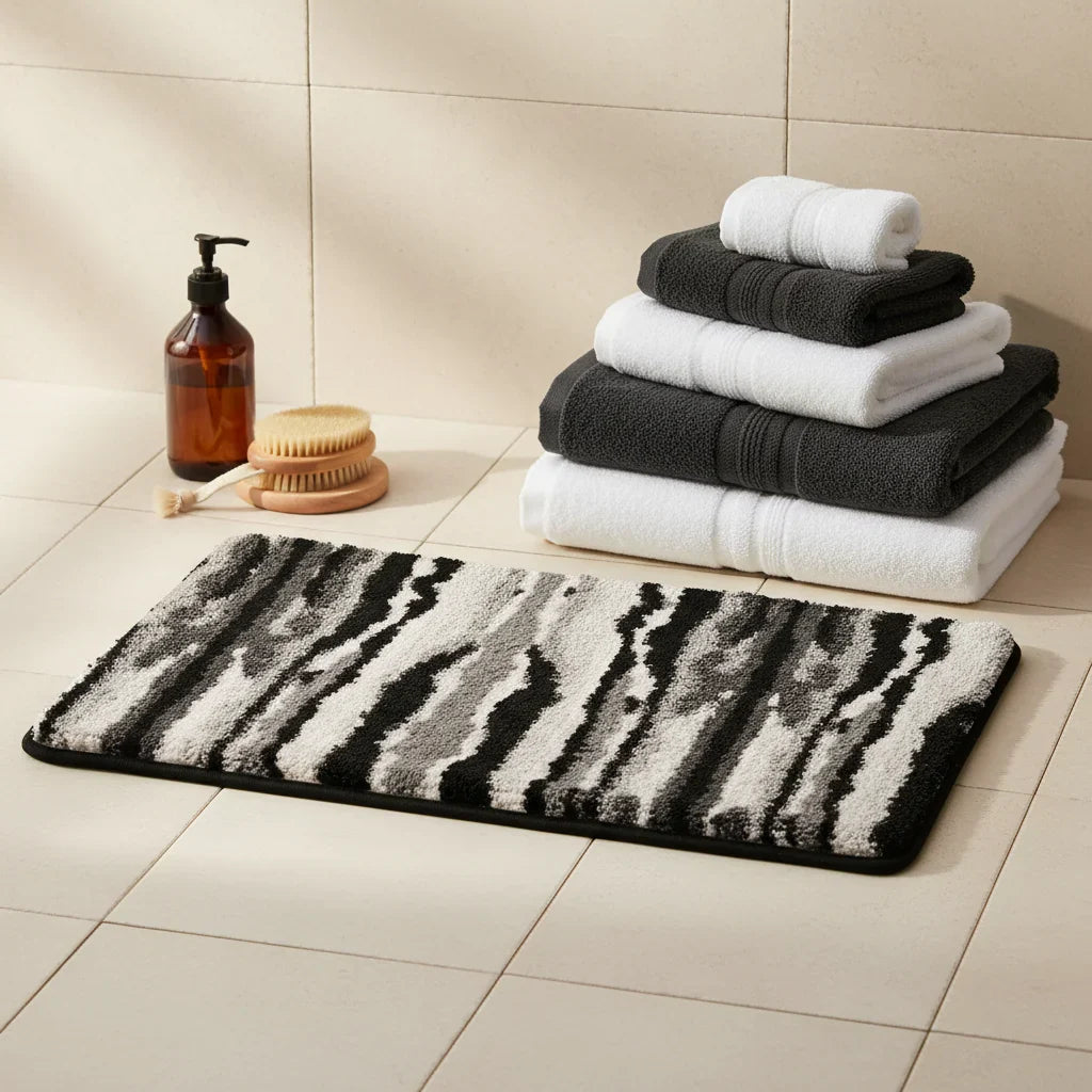 Sol Bathroom Rug - care instructions