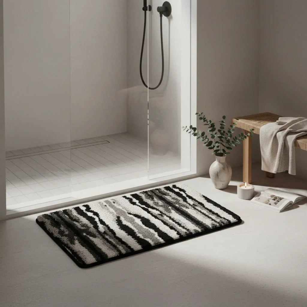 Sol Bathroom Rug - color variations