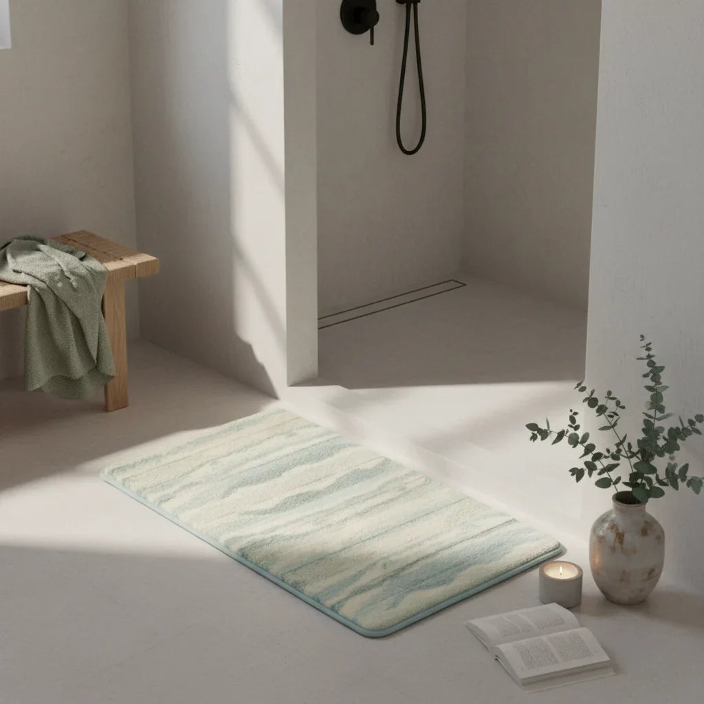 Sol Bathroom Rug - lifestyle photo