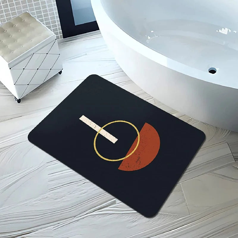 Solarium Diatomaceous Bath Mat - lifestyle photo