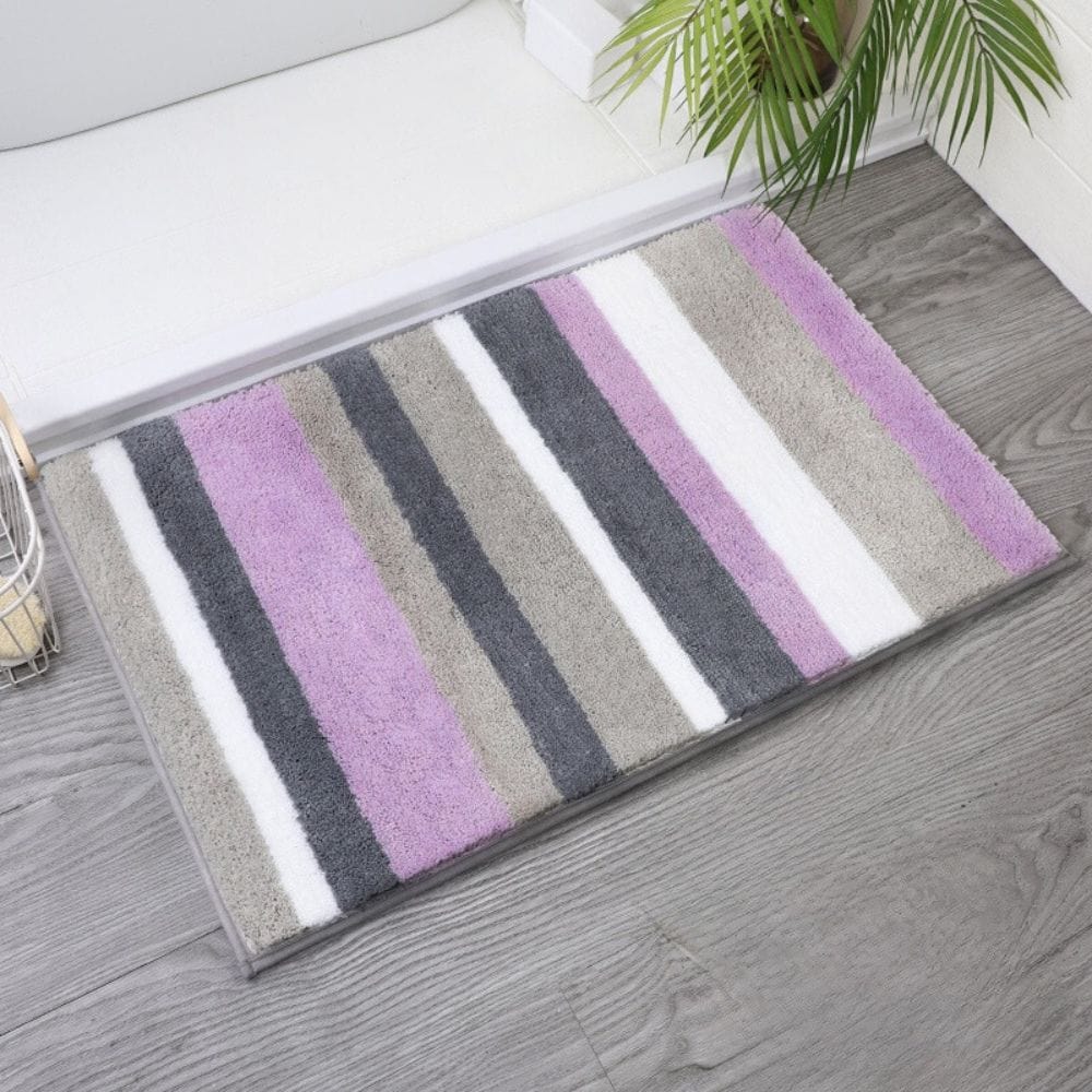 Stripes Bath Ma - size comparison