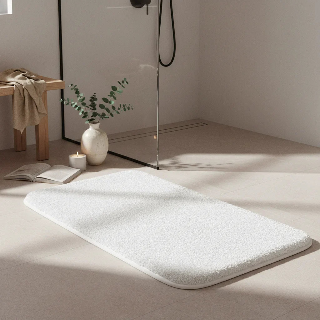 Super Absorbent Bathroom Rug - lifestyle photo