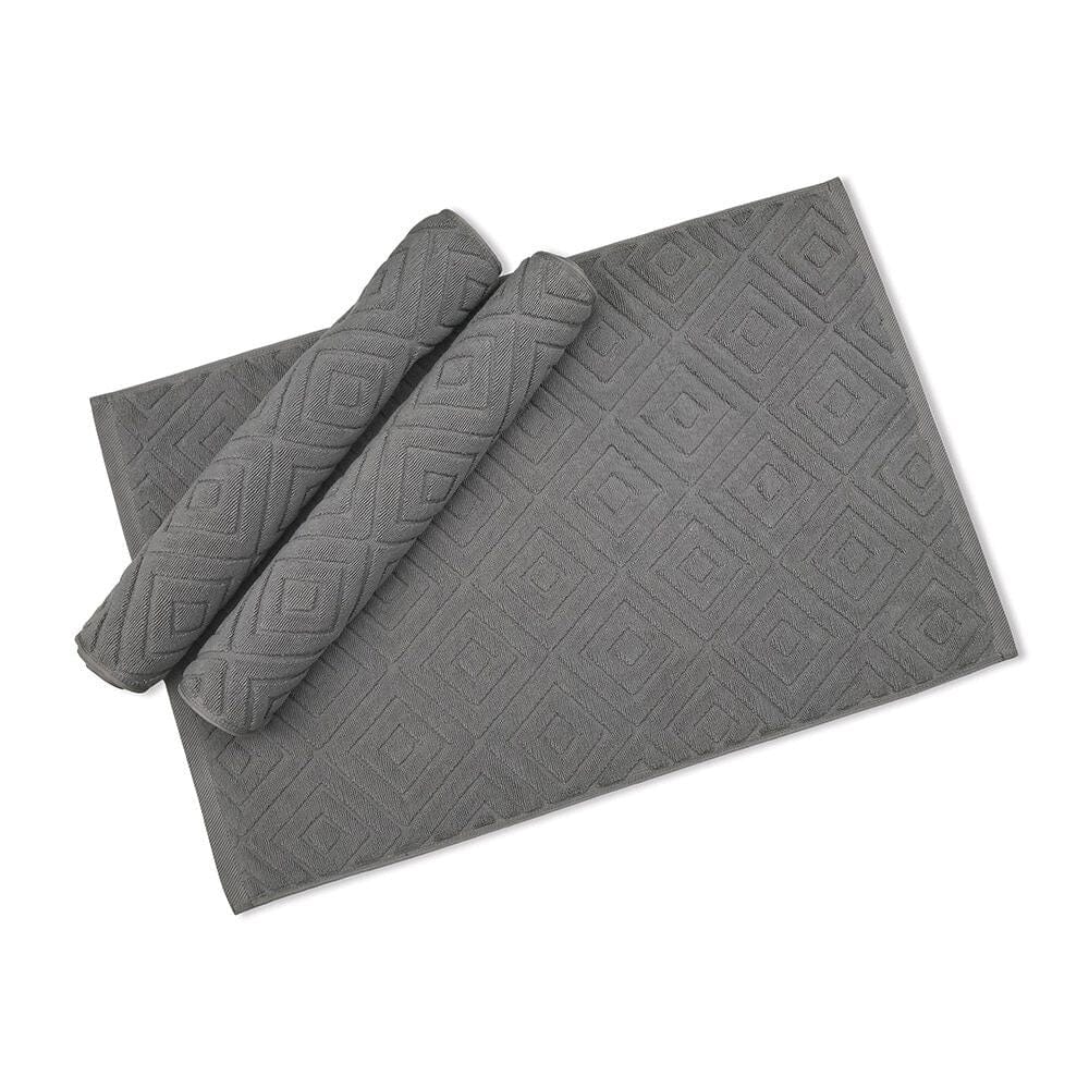 Absorbent Cotton Bathroom Rug