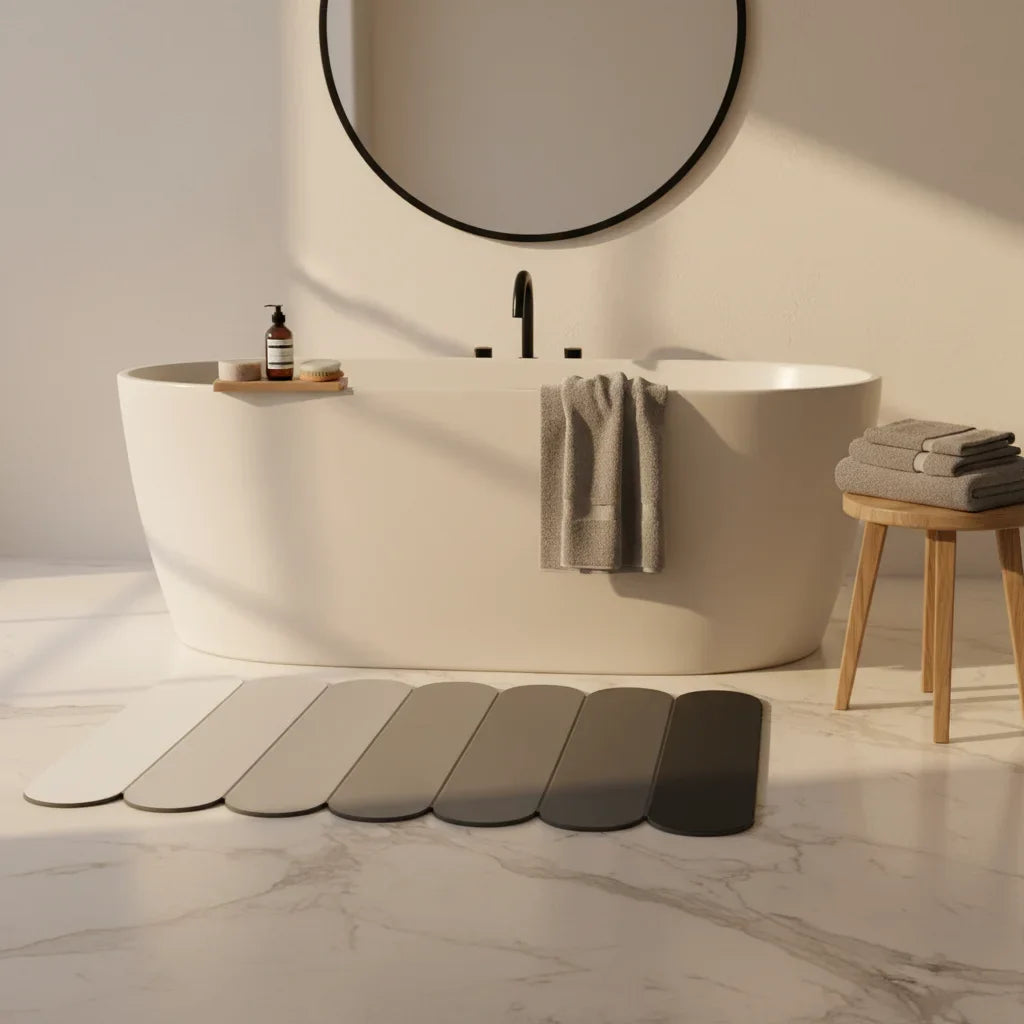 Absorbent Diatomite Bathroom Rug
