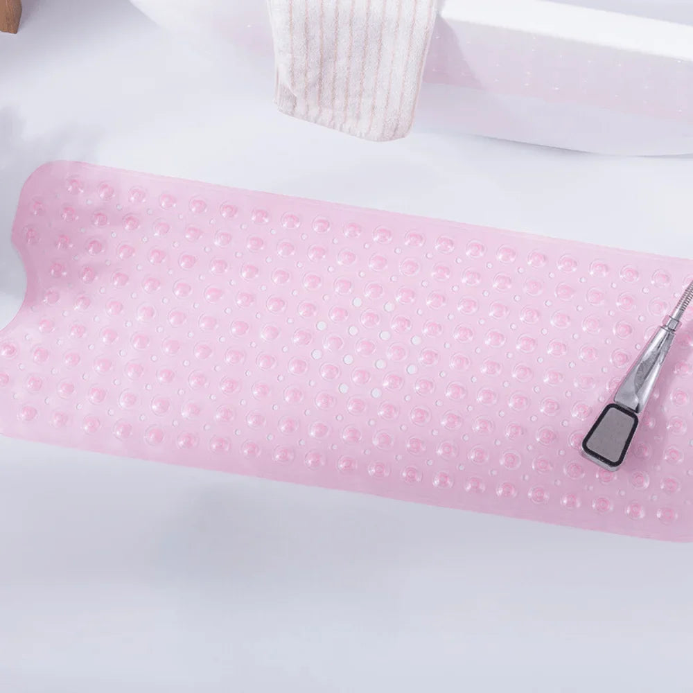 Bathtub Non-Slip Pink Bath Mat