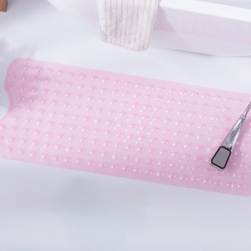 Bathtub Non-Slip Pink Bath Mat