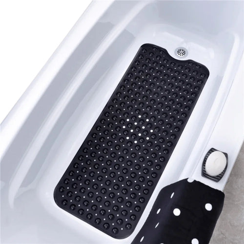Bathrug Black Bath Mat