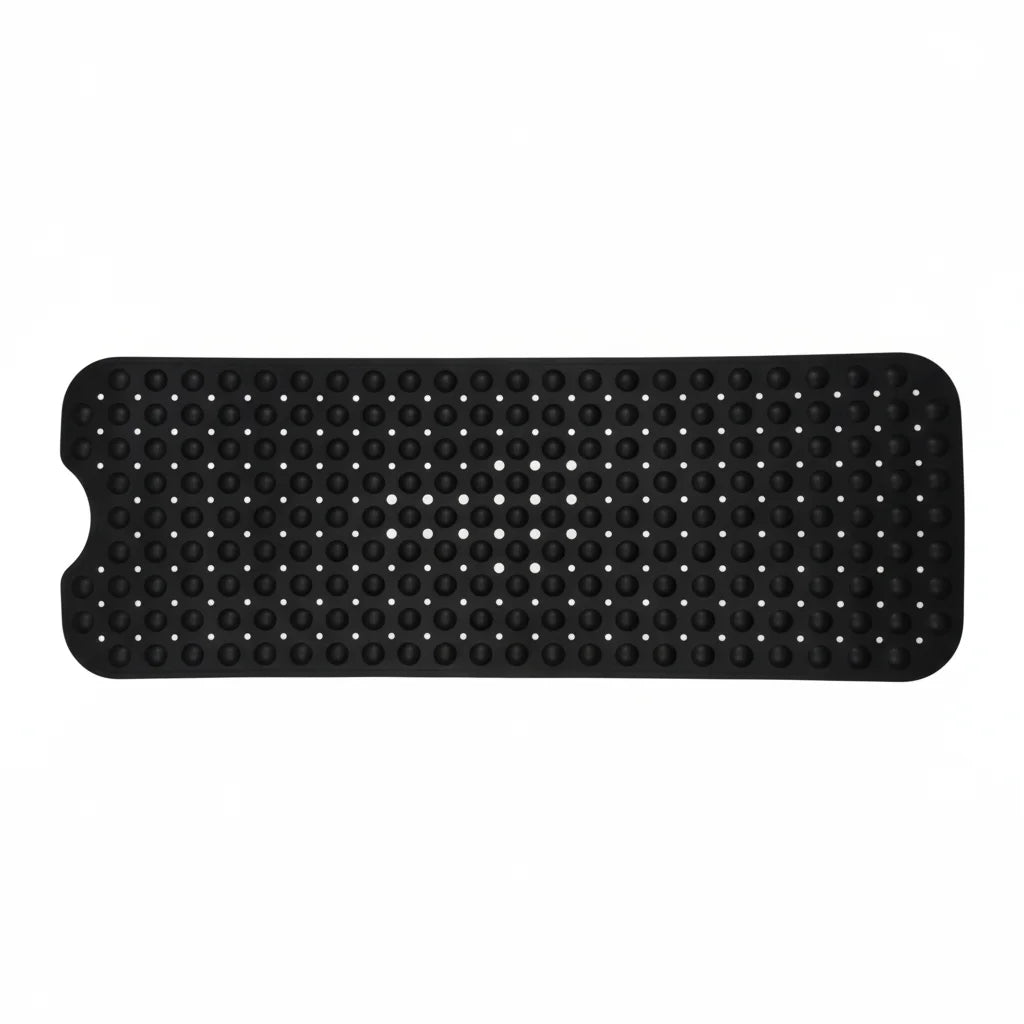 Bathrug Black Bath Mat
