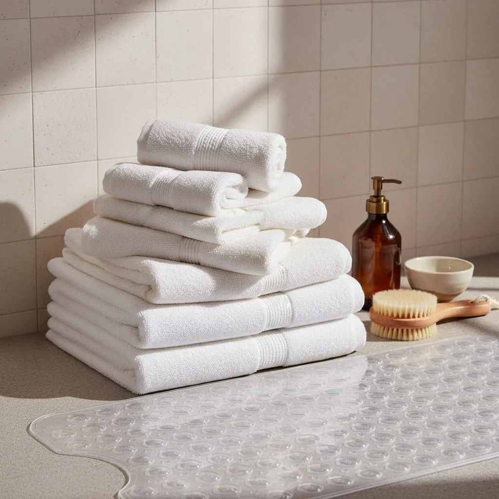Bathrug Transparent Bath Mat