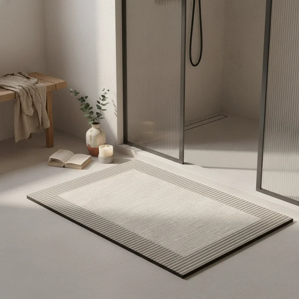Absorbent Diatomite Bath Mat