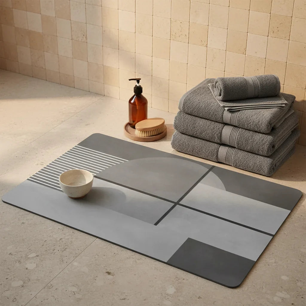 Charcoal Bath Mat