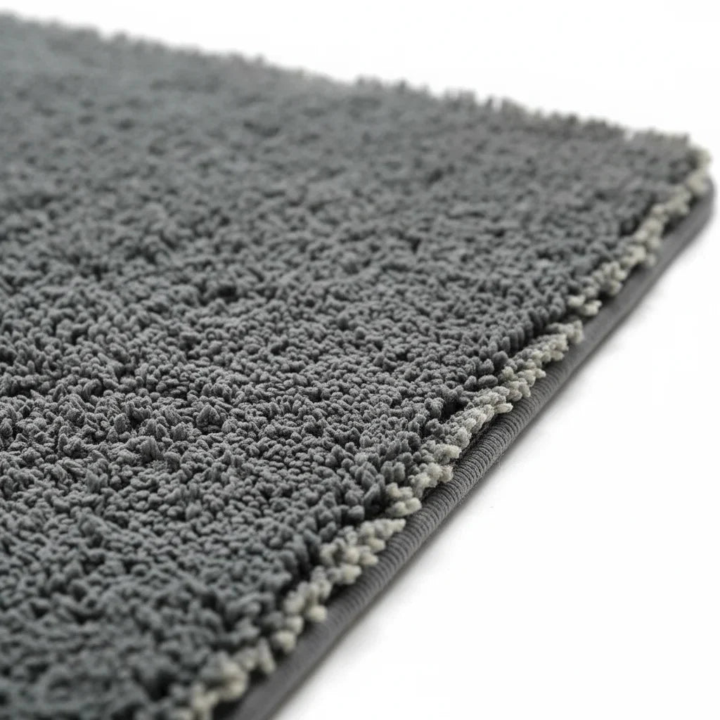 Non-Slip Gray Bath Mat