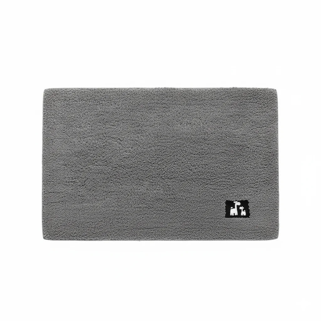 Non-Slip Gray Bath Mat