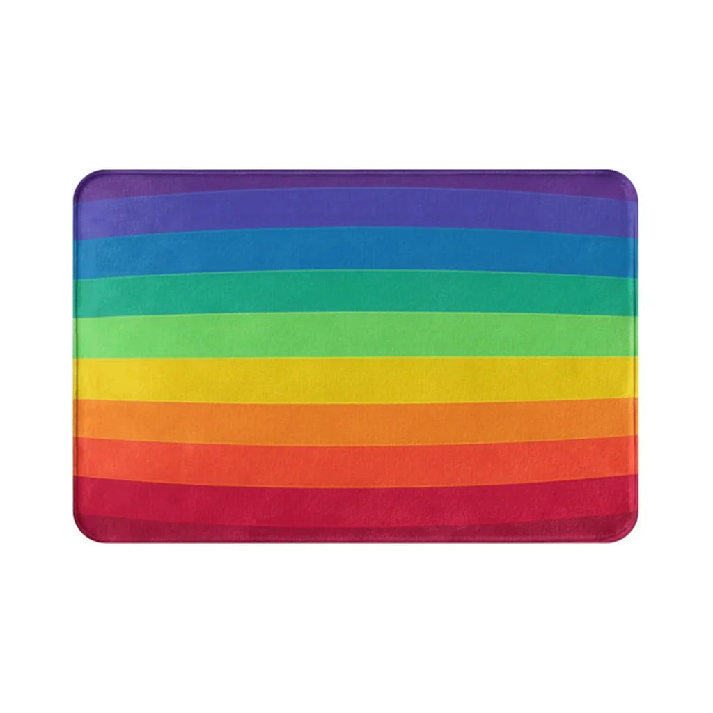 Rainbow Bath Mat