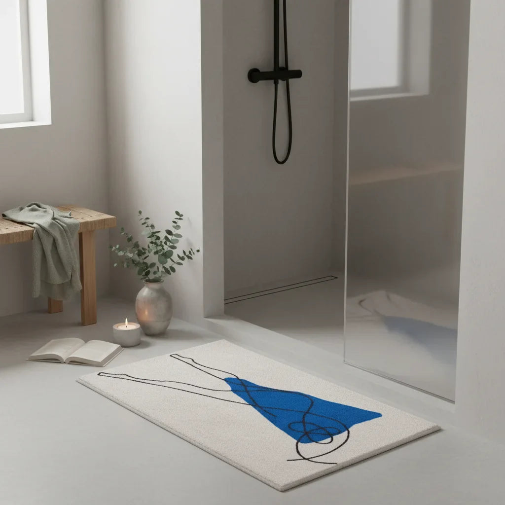 Abstract Art Bath Mat