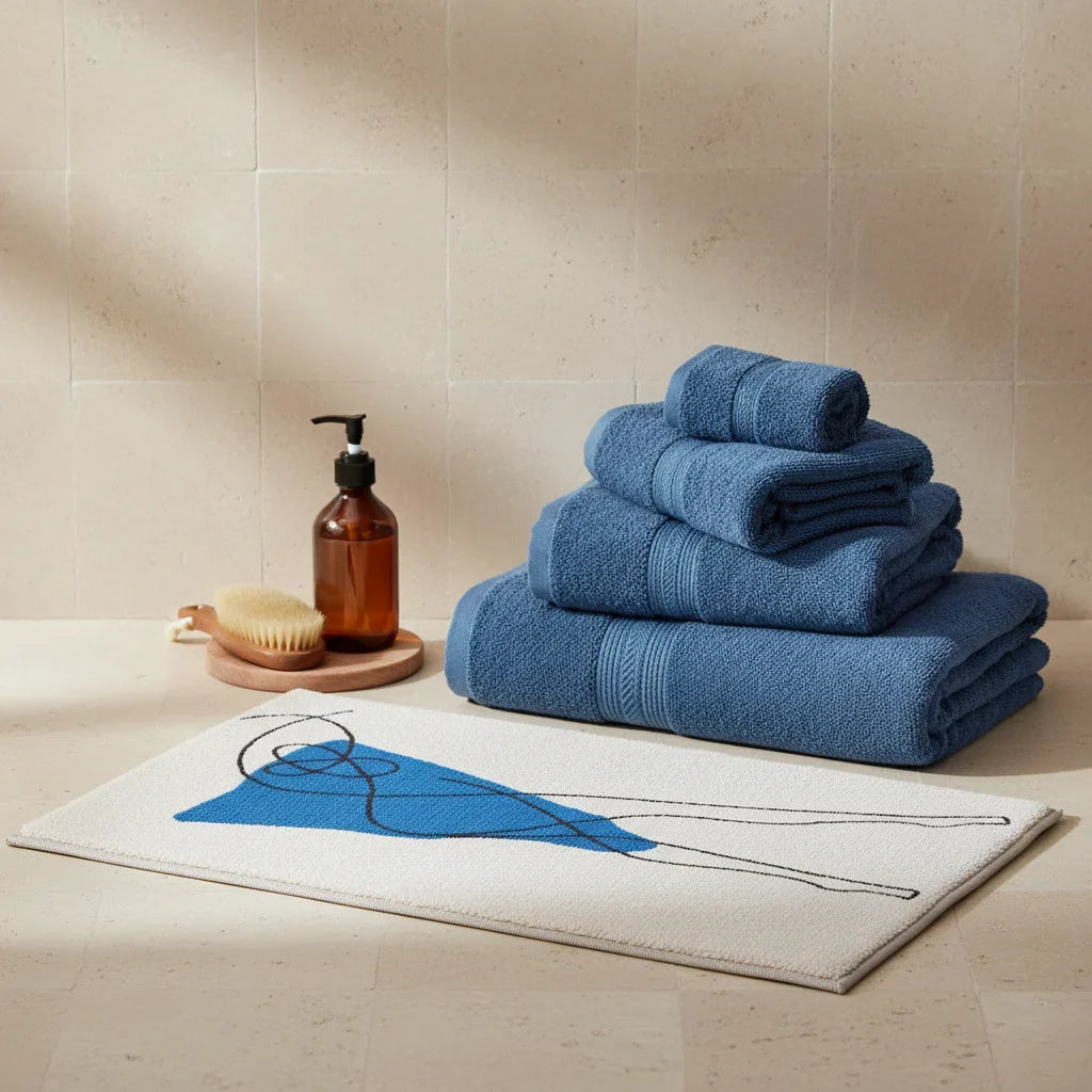 Abstract Art Bath Mat