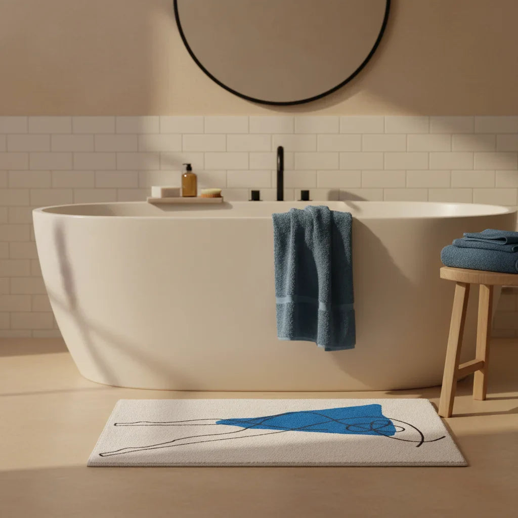 Abstract Art Bath Mat