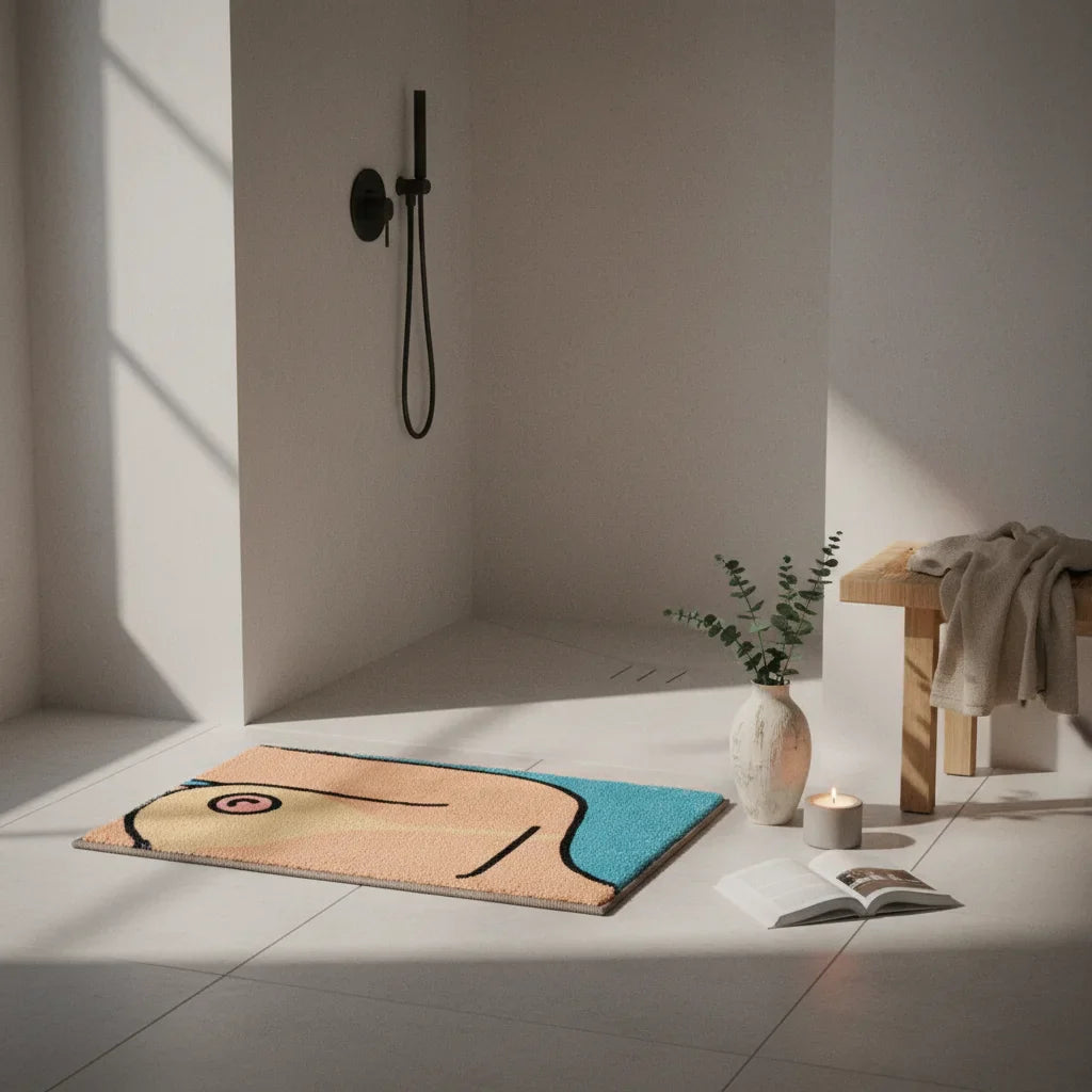 Abstract Art Bath Mat