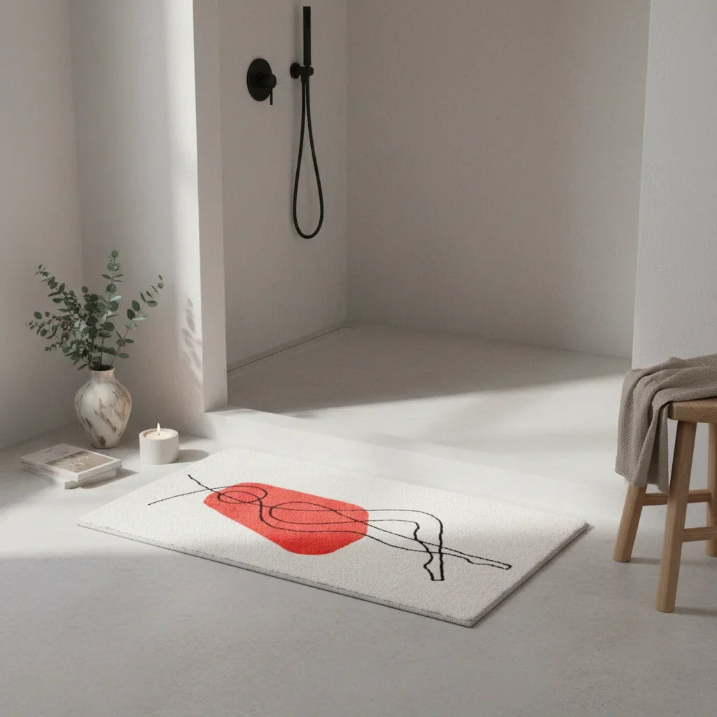Abstract Art Bath Mat
