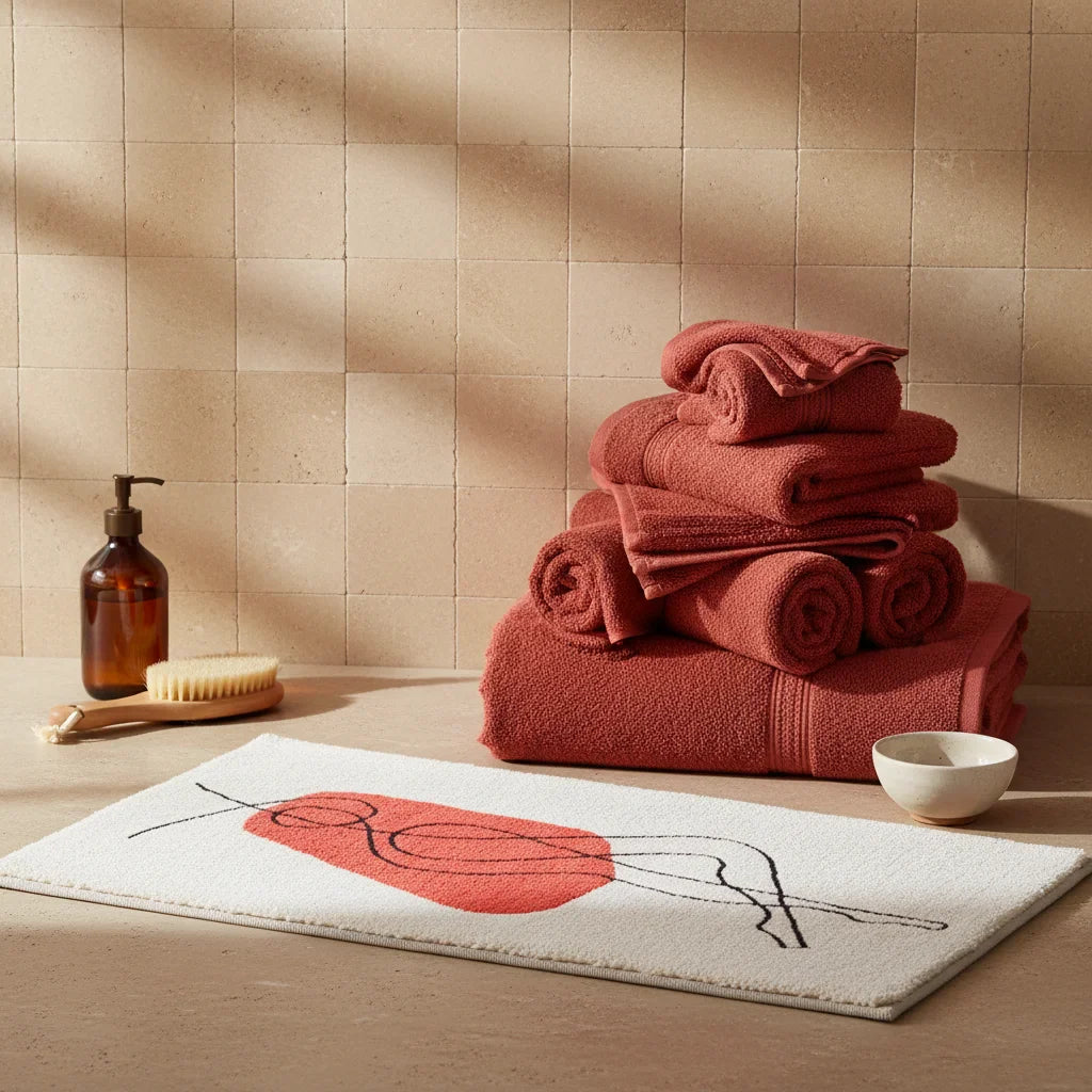Abstract Art Bath Mat
