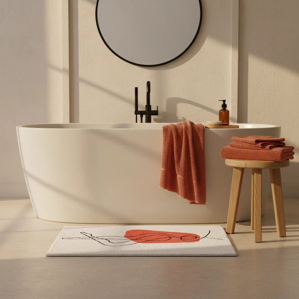 Abstract Art Bath Mat
