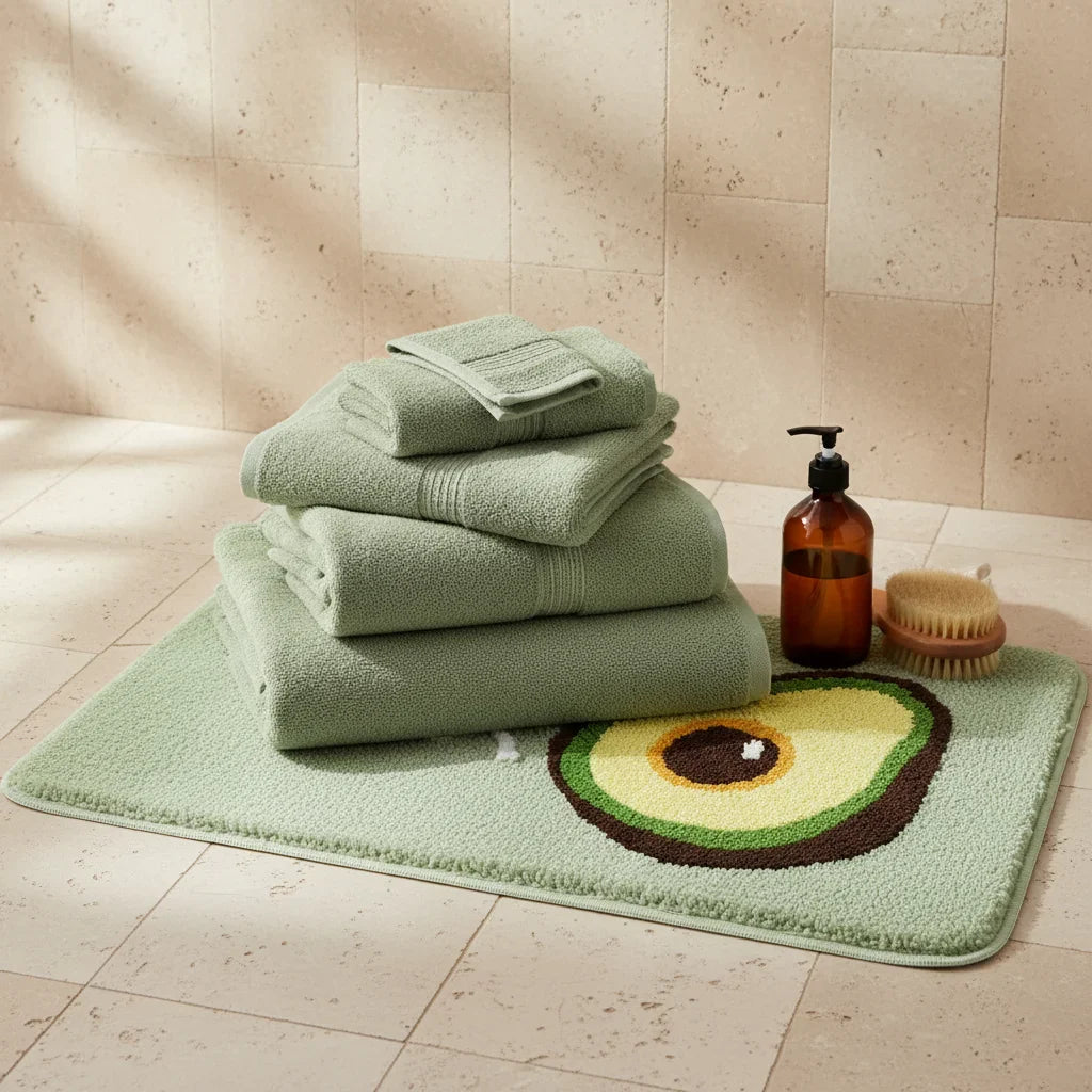 Avocado Bath Mat