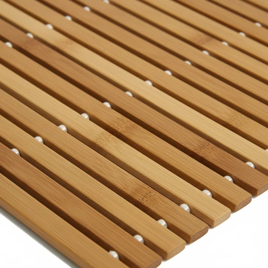 Bamboo Natural Bath Mat