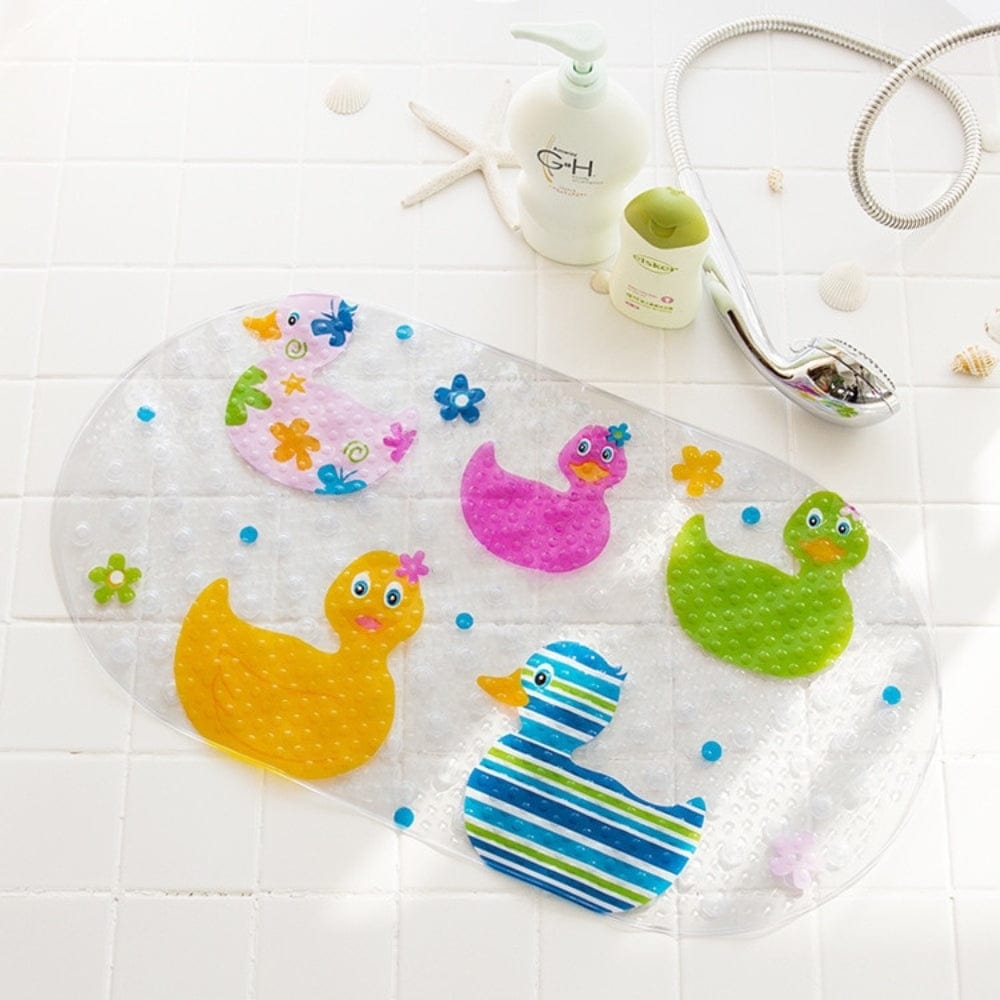 Baby Bathrug Bath Mat - bathroom setting