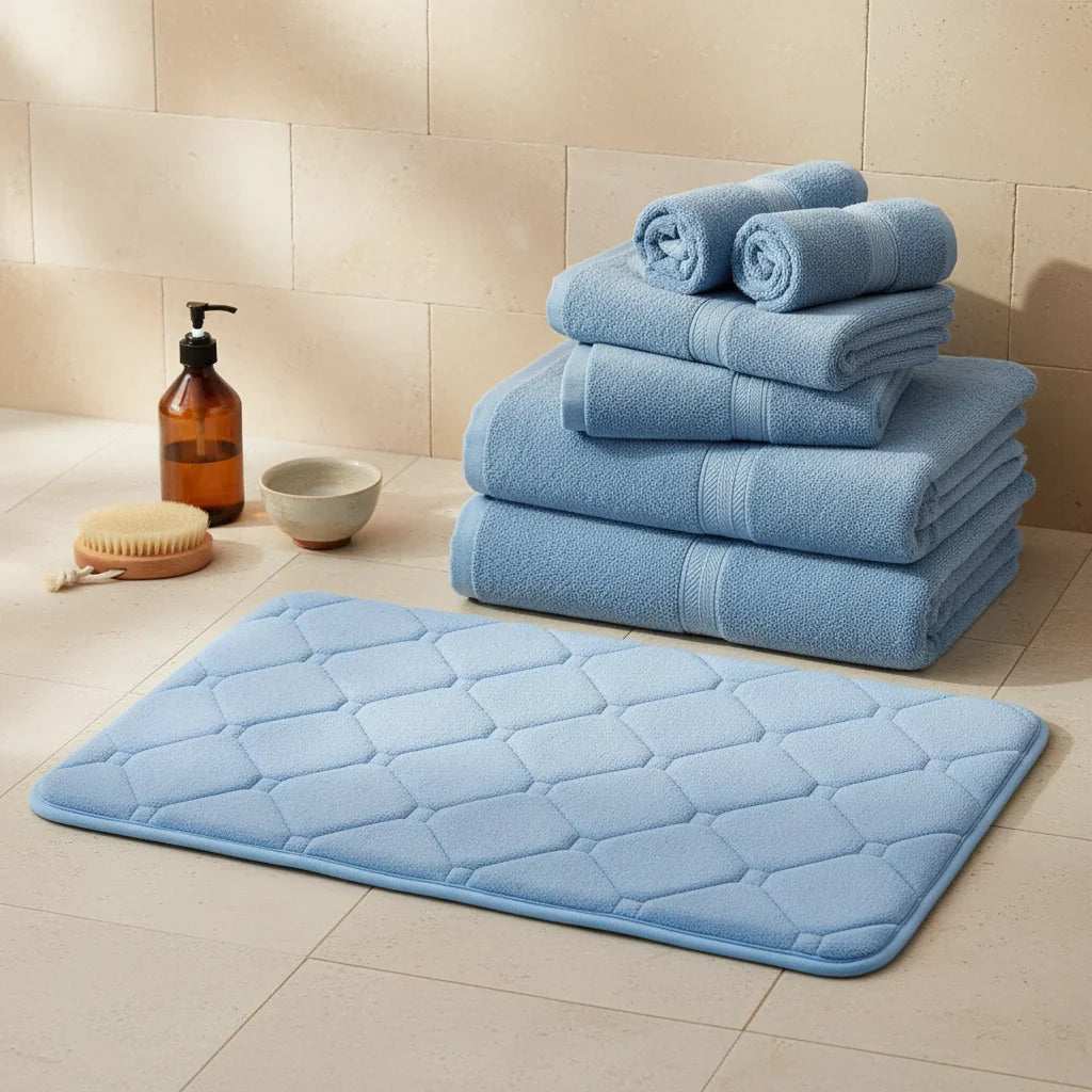 Blue Sky Bath Mat