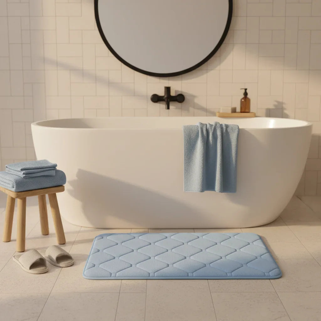 Blue Sky Bath Mat
