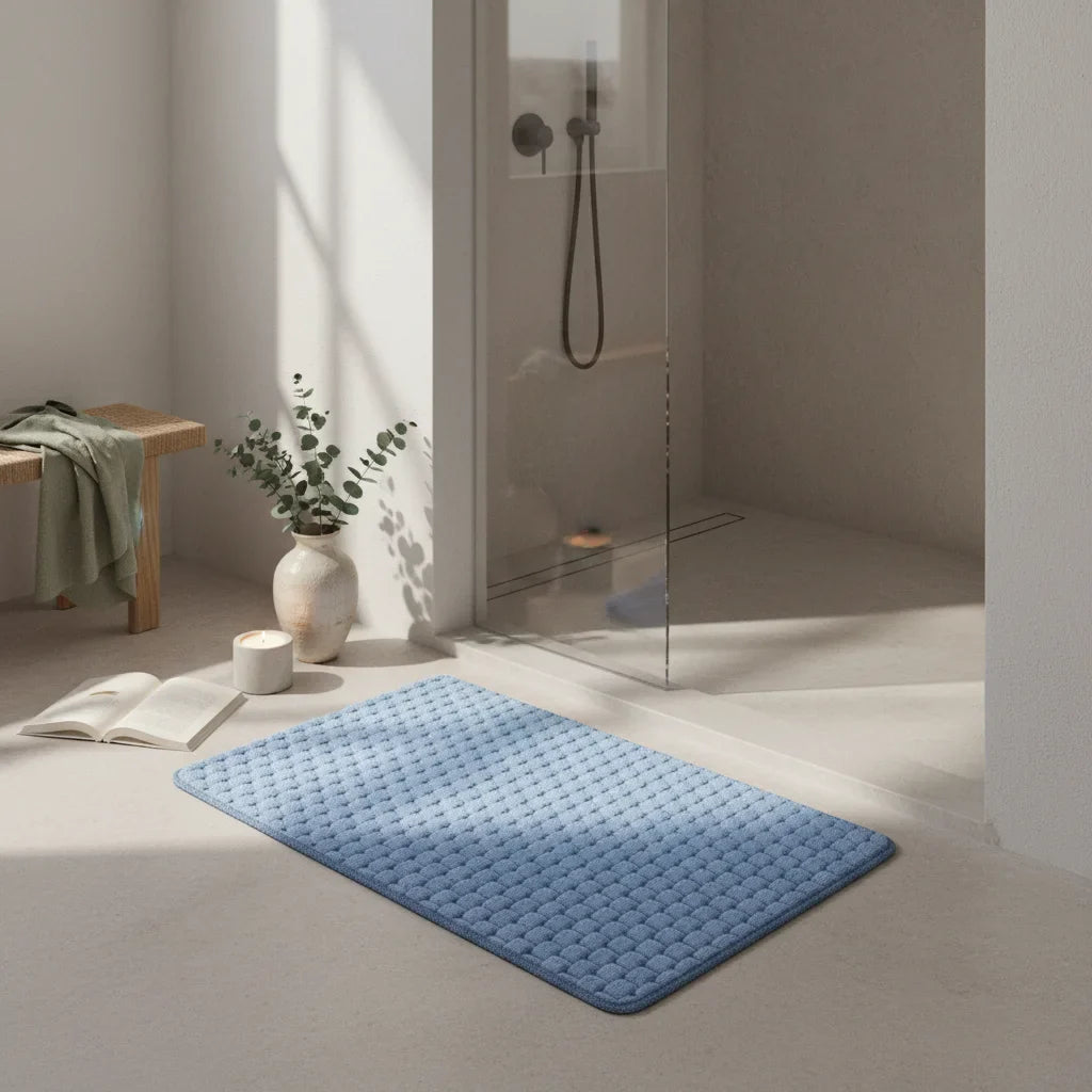 Blue Light Bath Mat